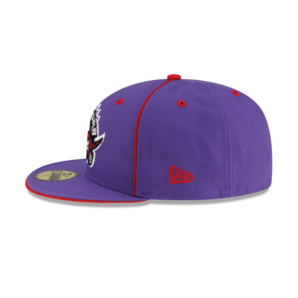 Toronto Raptors Hardwood Classics 2000s Flip 59FIFTY Fitted Hat