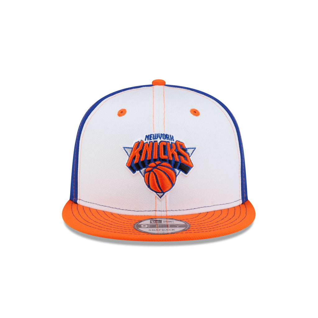 New York Knicks Hardwood Classics 2000s White Stitch 9FIFTY Snapback Hat