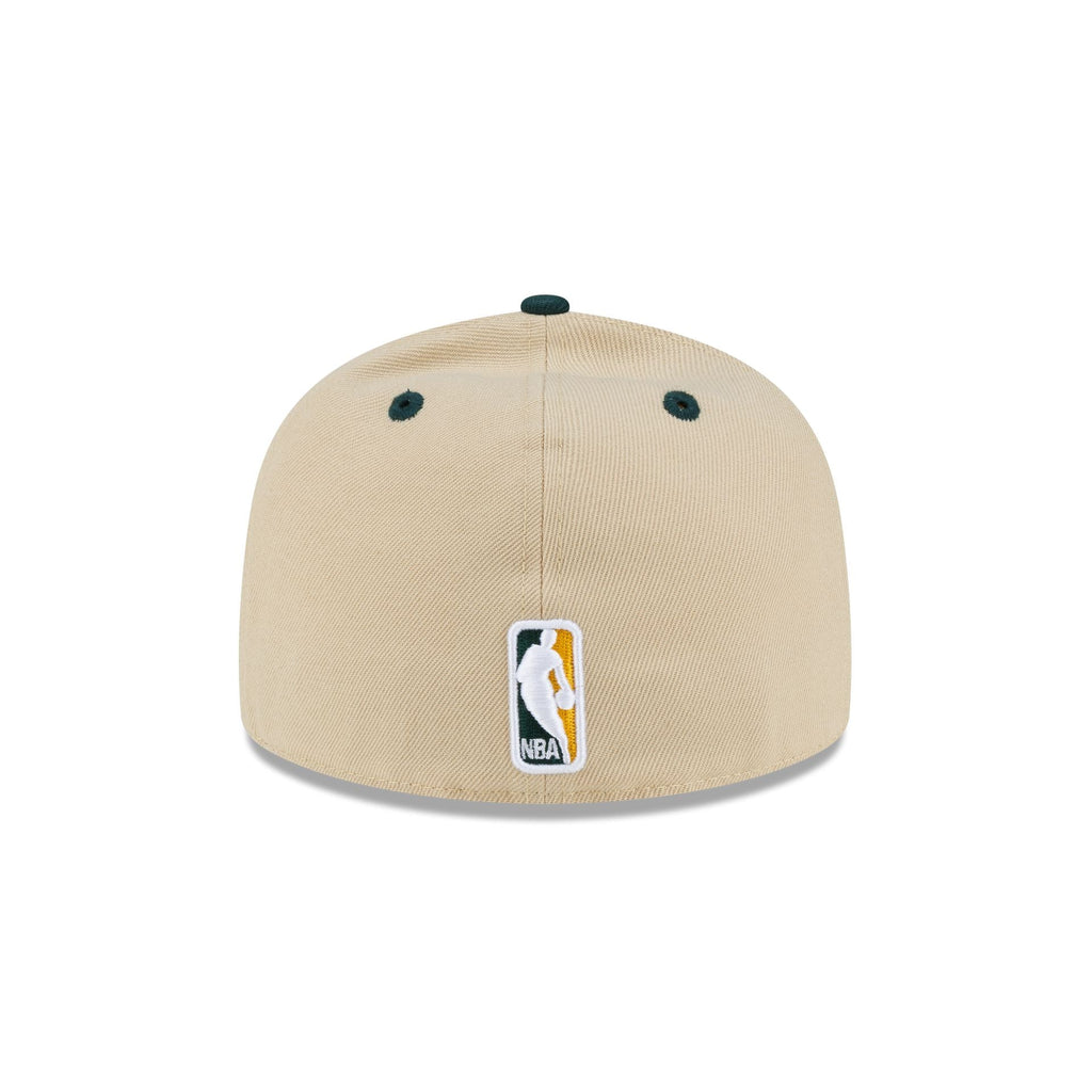 Seattle SuperSonics Hardwood Classics 2000s Gold 59FIFTY A-Frame Fitted Hat