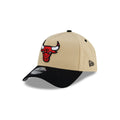 Chicago Bulls Hardwood Classics 2000s Gold 9FORTY A-Frame Snapback Hat