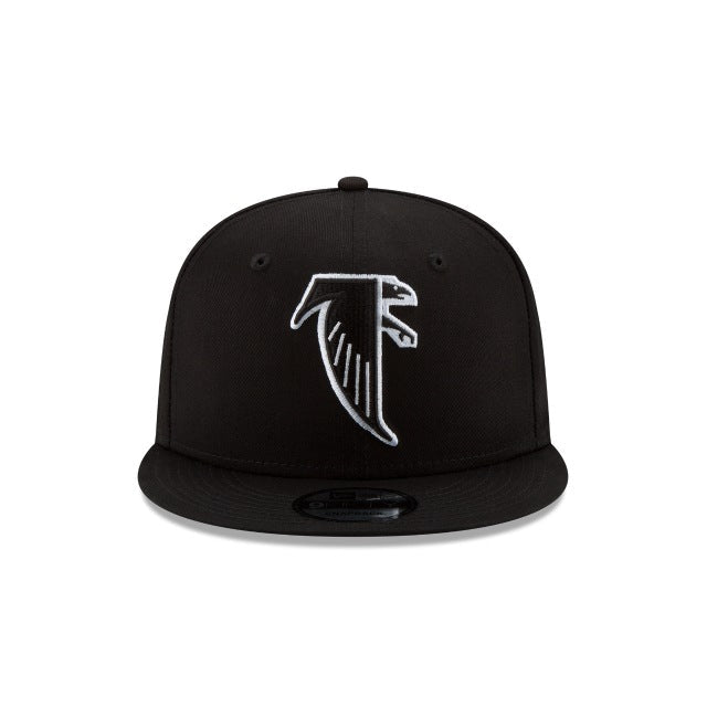 Atlanta Falcons Black & White 9FIFTY Snapback Hat