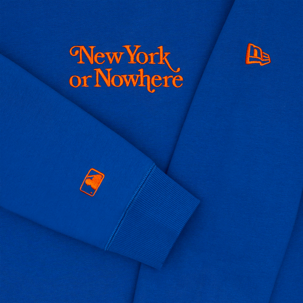 New York or Nowhere x New York Mets Youth Light Royal Hoodie
