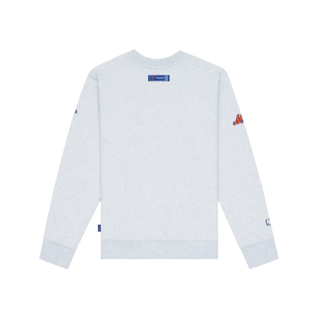 New York or Nowhere x New York Mets White Crewneck