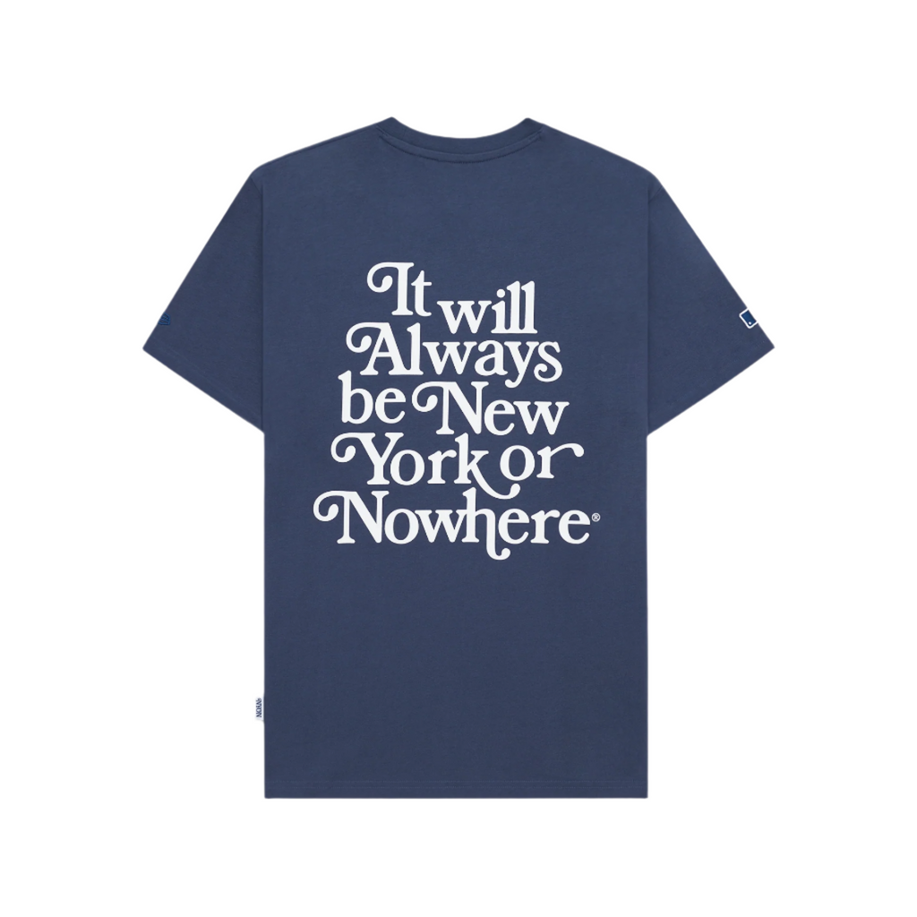 New York or Nowhere x New York Yankees Navy Motto Short-Sleeve T-Shirt
