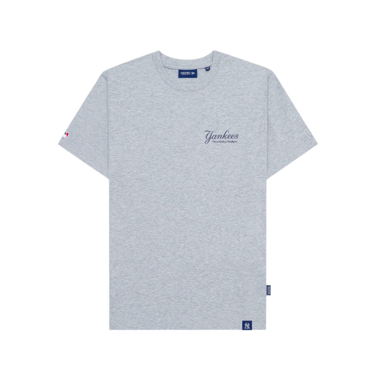 New York or Nowhere x New York Yankees Heather Gray Short-Sleeve T-Shirt